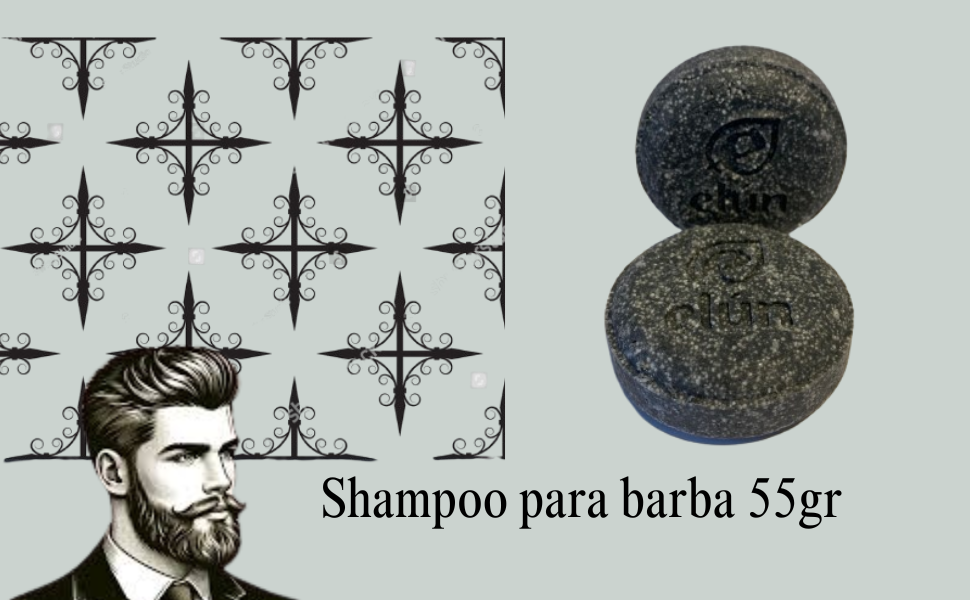 la imagen muestra un shampoo solido hidratante para la barba